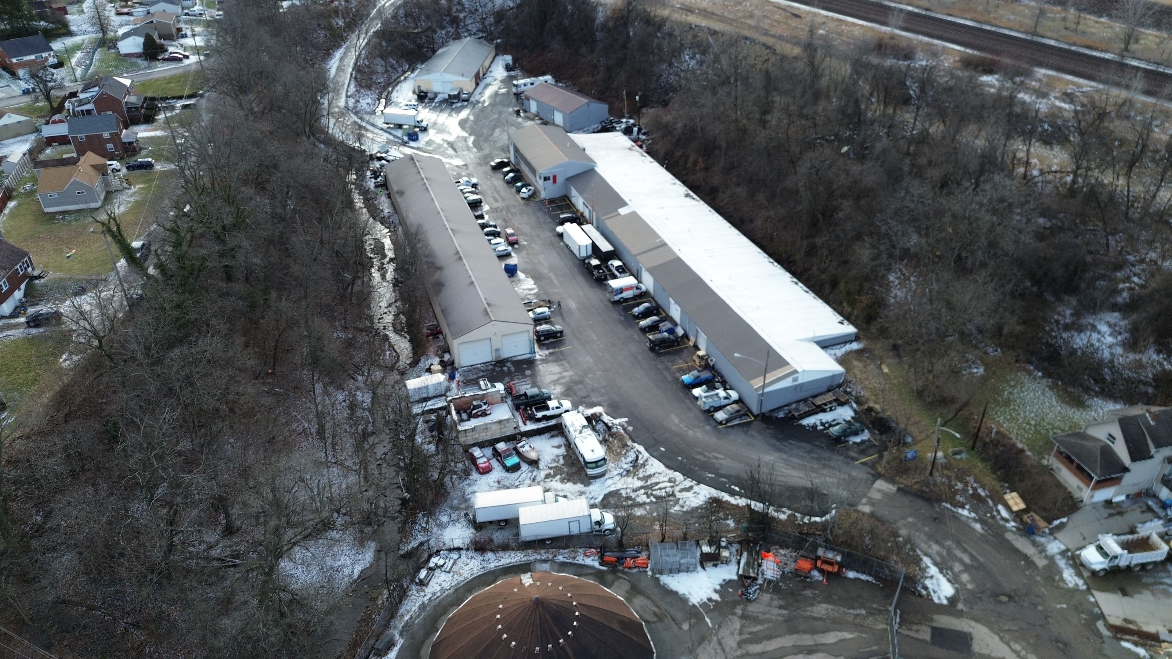 Aerial View 400 Railroad